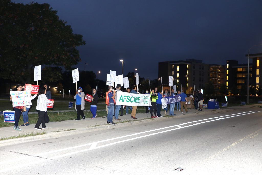 [NadigNewspapers] Illinois Veterans’ Home Chicago has 24 residents living there as it waits for federal certification to fill more beds; nurses picket for more staffing at facility