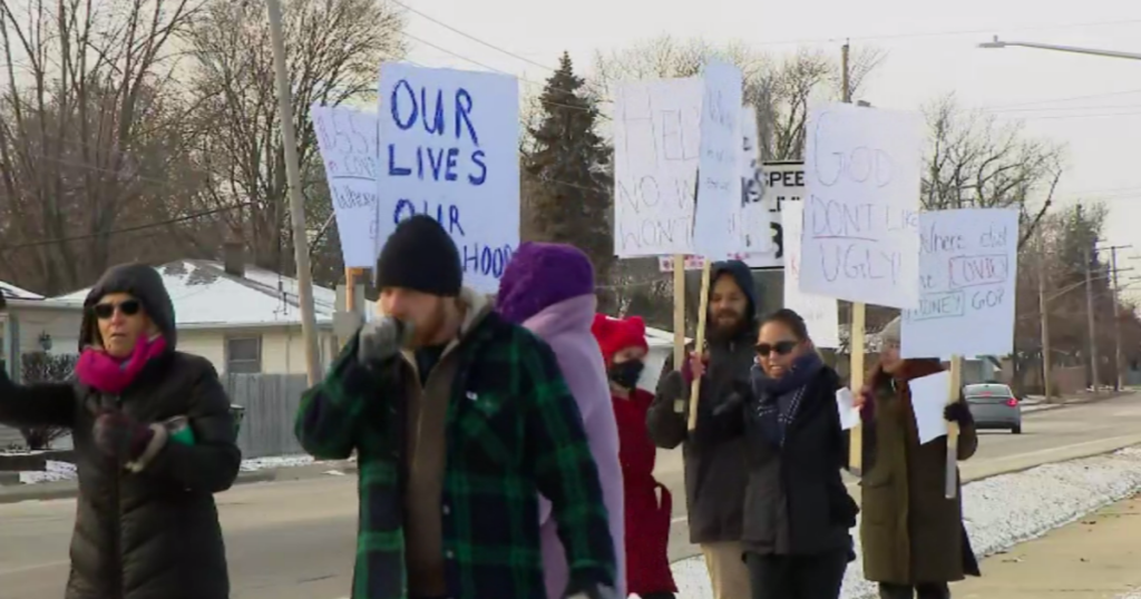 [CBS Chicago] Union workers at Our Lady of Angels Retirement Home protest planned closure